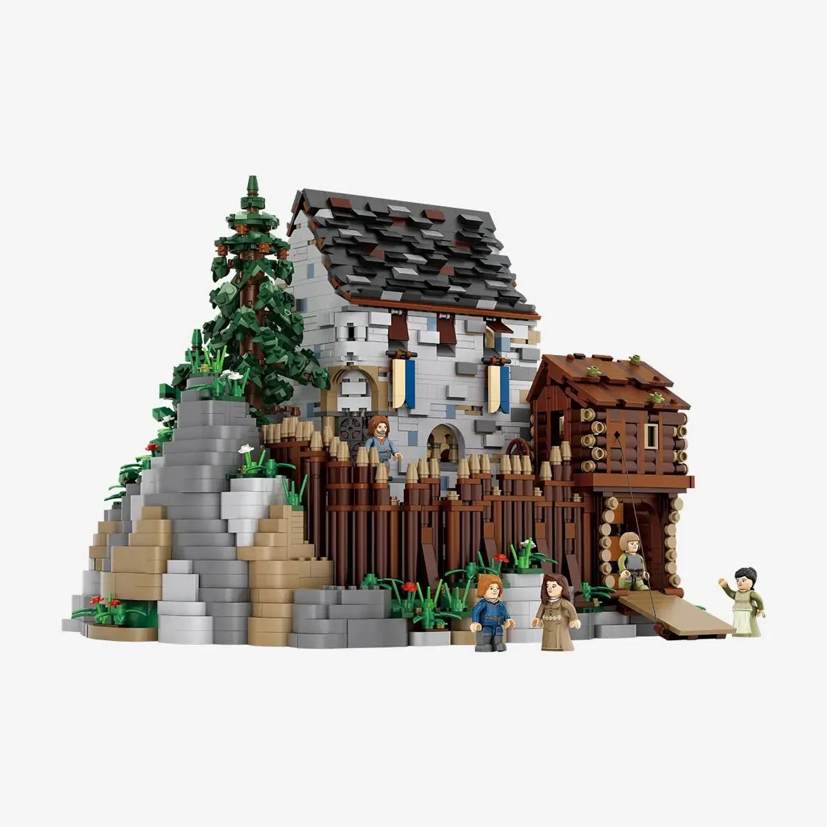 BlueBrixx Château de Blaustein (BB-110085) - prix | Brick Broker