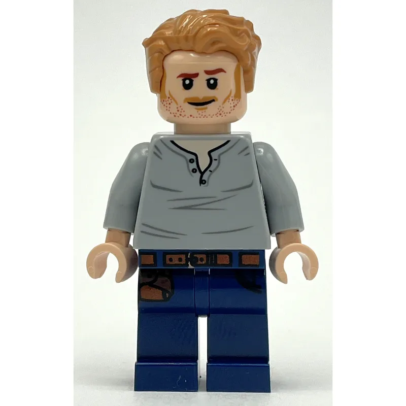 Owen Grady in Light Bluish Gray Shirt — dans quels sets LEGO ? (fig-006021) | Brick Broker