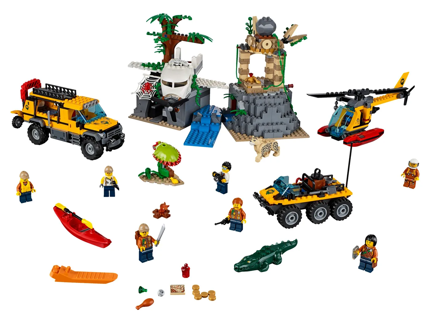 LEGO 60161 Site d'exploration de la jungle - prix | Brick Broker