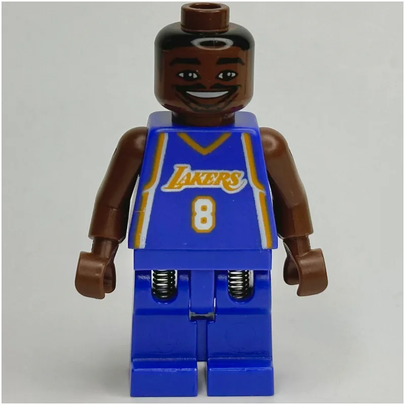 Kobe Bryant, Los Angeles Lakers #8, Violet — minifigurine LEGO | Brick Broker