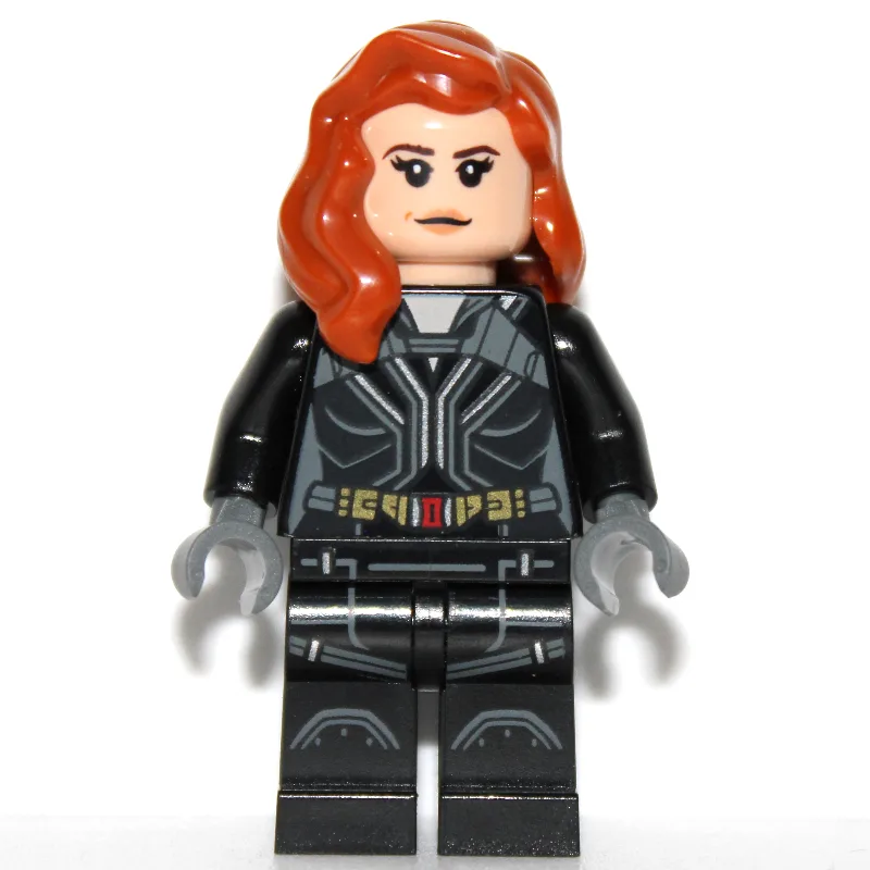Black Widow, Black Jumpsuit, Gold Belt — dans quels sets LEGO ? (fig-008300) | Brick Broker