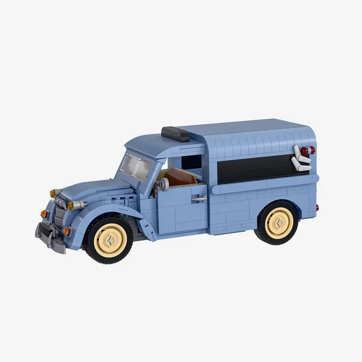 BlueBrixx Petite voiture de livraison des années 50 (BB-110236) - prix | Brick Broker
