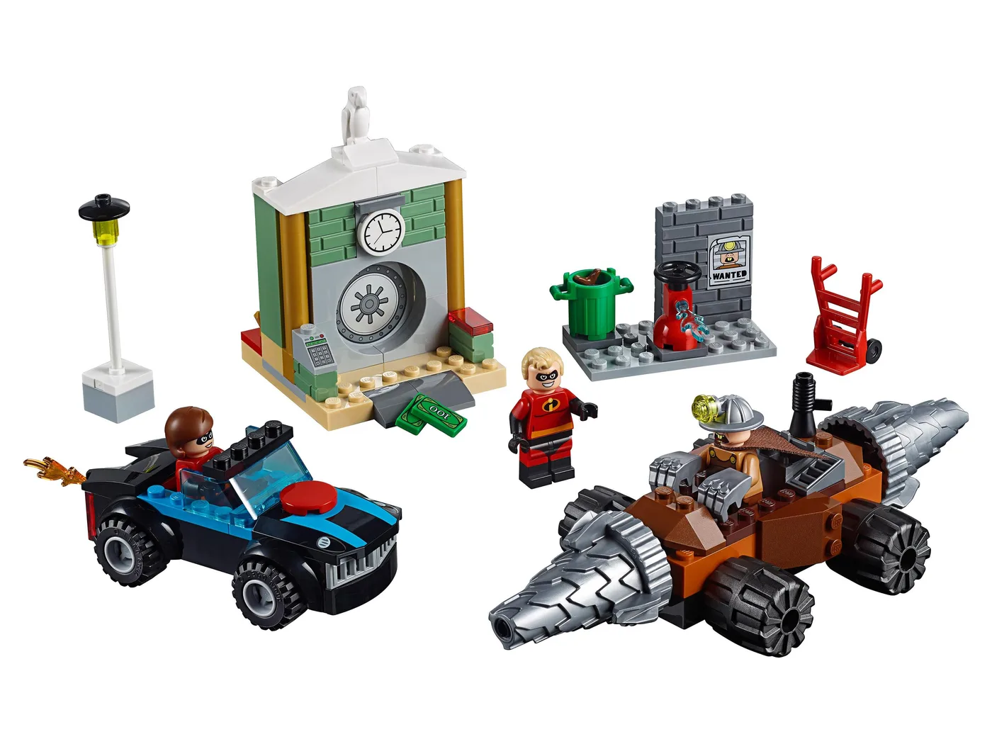 LEGO 10760 Le Cambriolage de la Banque de l'Underminer - prix | Brick Broker
