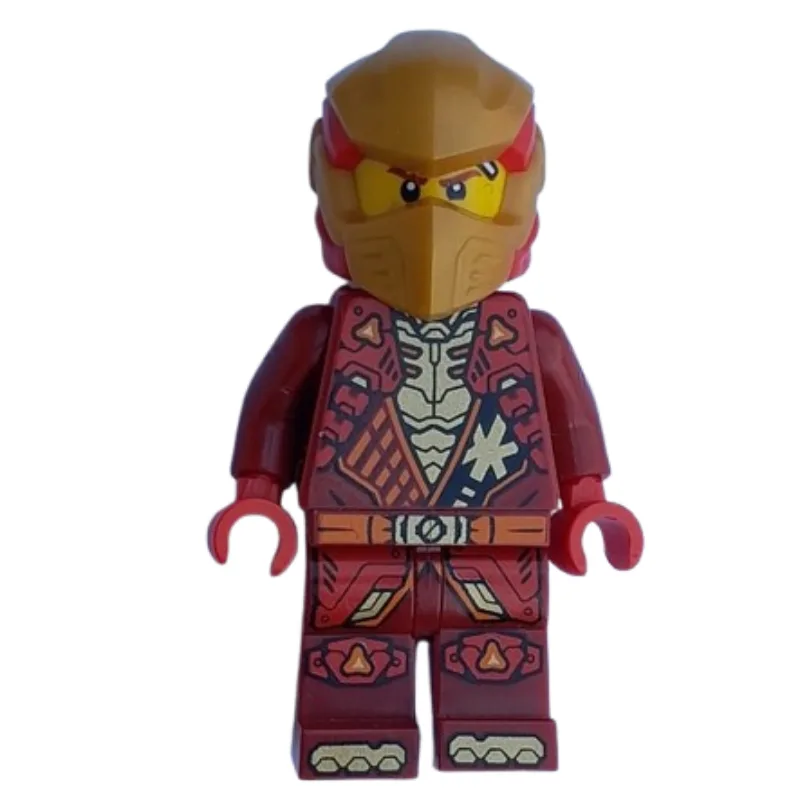 Kai, Dark Red Suit, Gold Helmet — dans quels sets LEGO ? (fig-015829) | Brick Broker