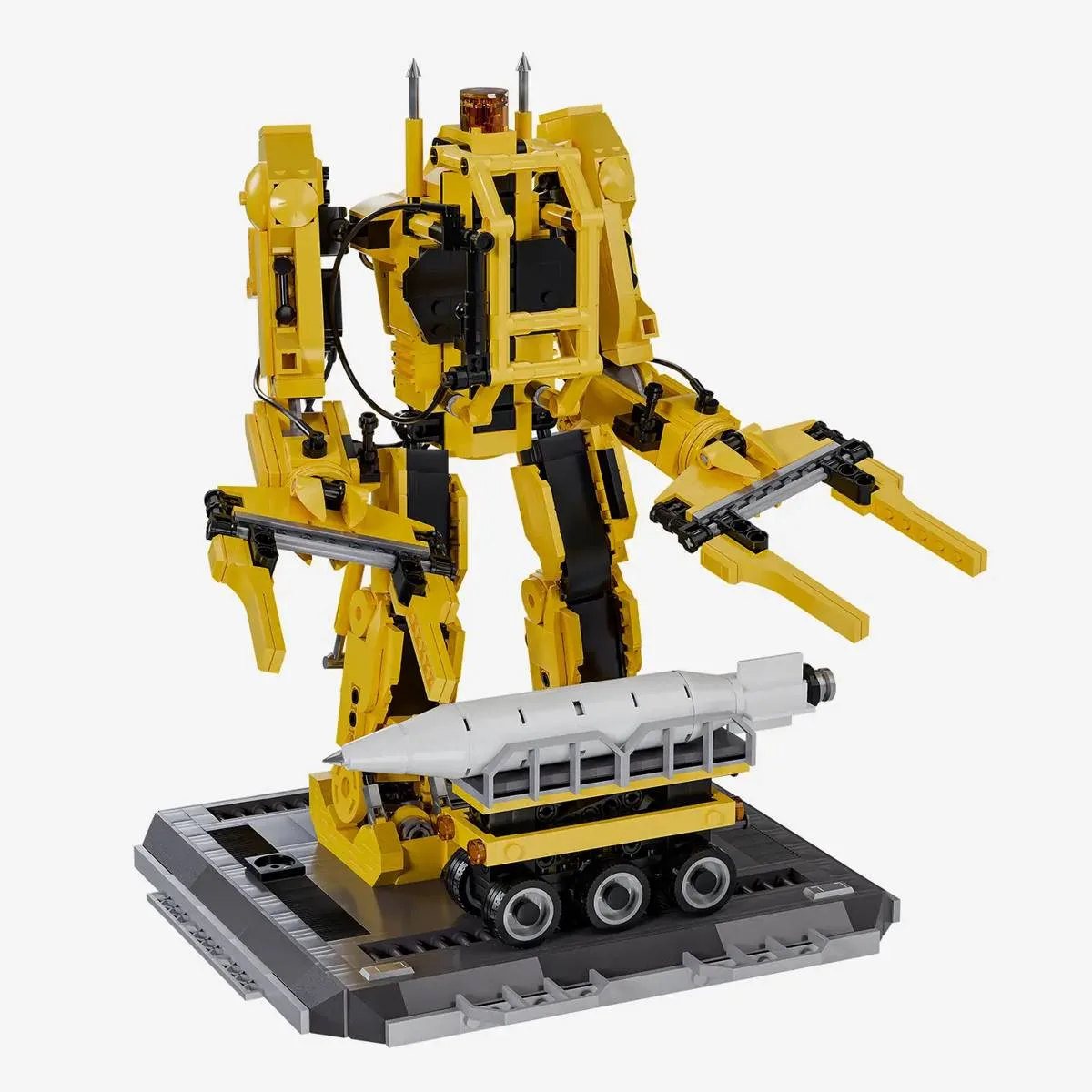 BlueBrixx Robot de chargement futuriste (BB-109453) - prix | Brick Broker