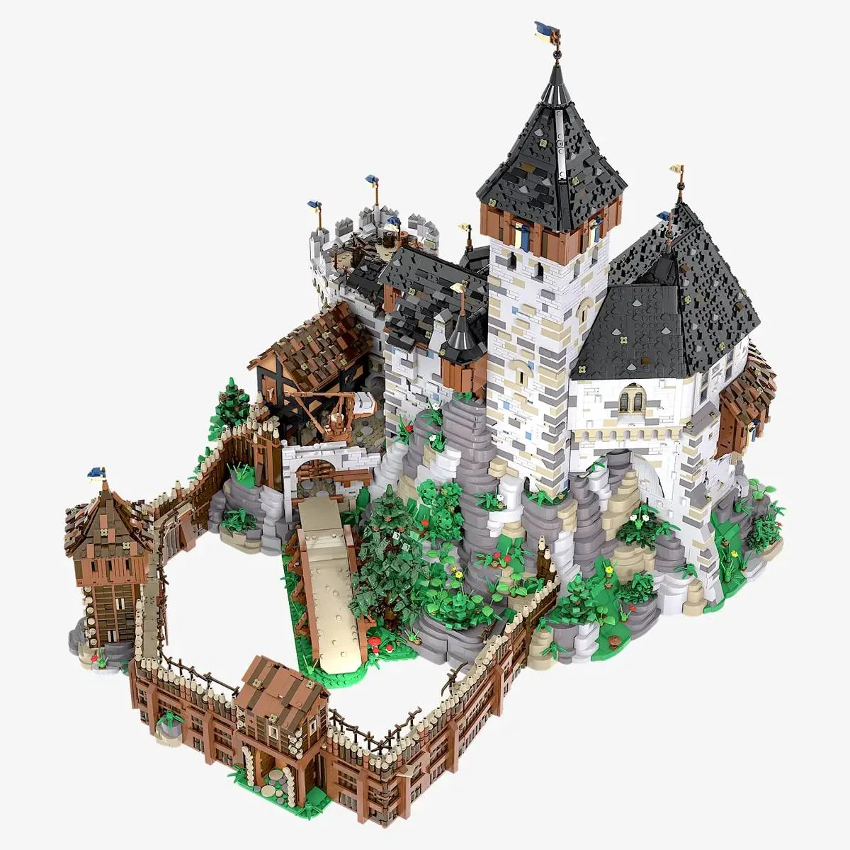 BlueBrixx Château Blaustein - Tour à la menthe (BB-107505) - prix | Brick Broker
