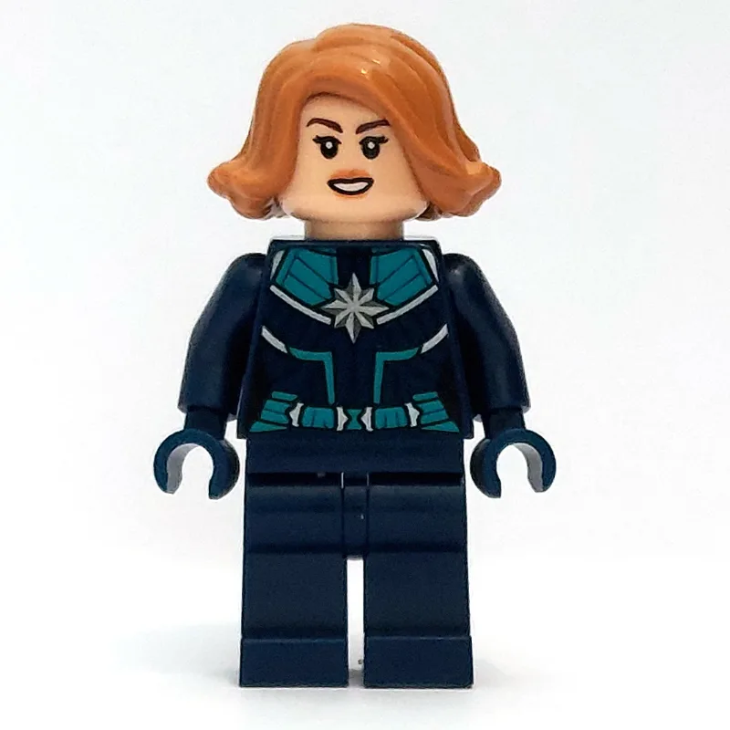 Captain Marvel in Kree Starforce Uniform — minifigurine LEGO | Brick Broker