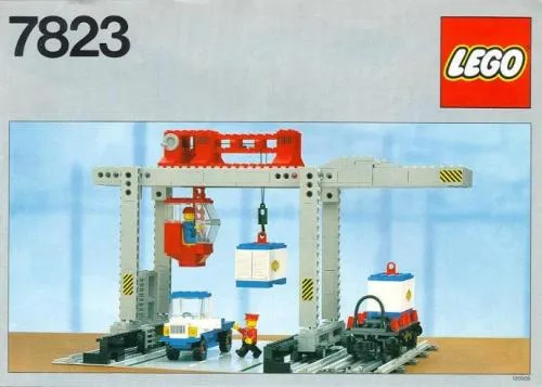 LEGO 7823 Dépôt de grues de conteneurs - prix | Brick Broker