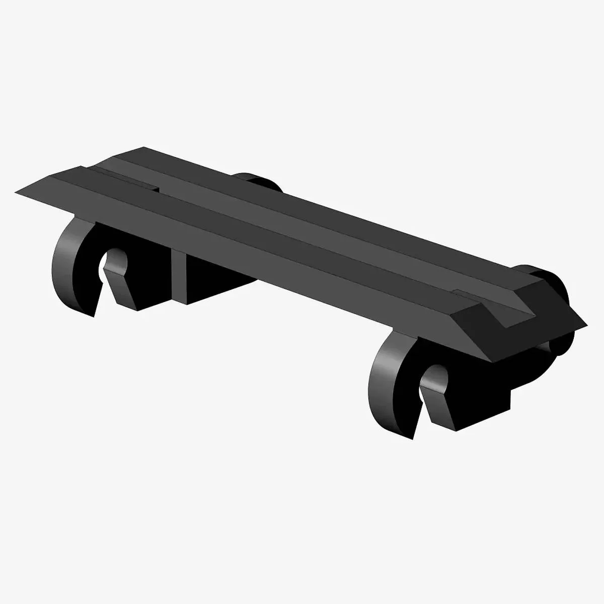 BlueBrixx Brix Kettenverbindung 3 breit (innen 2) Schwarz (BB-400007) - preis | Brick Broker
