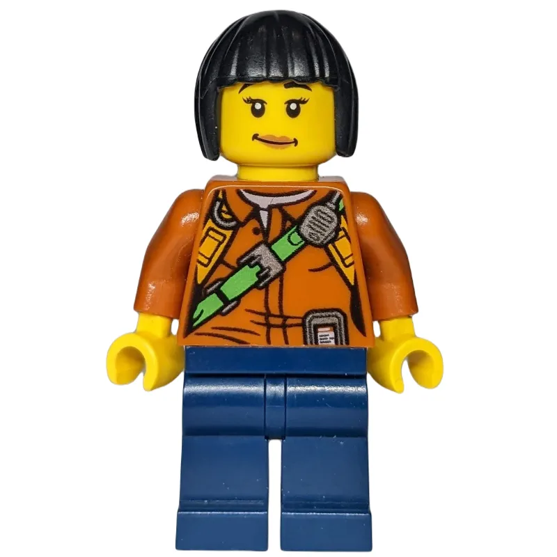 Explorer, Woman, Shirt with Straps and Radio,… — minifigurine LEGO | Brick Broker