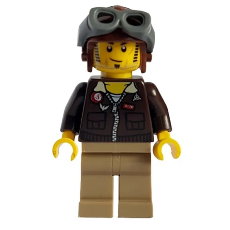 Jake Raines in Hat with Goggles — dans quels sets LEGO ? (fig-000450) | Brick Broker