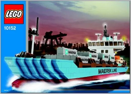 LEGO 10152 Porte-conteneurs Maersk Line Édition 2006 - prix | Brick Broker