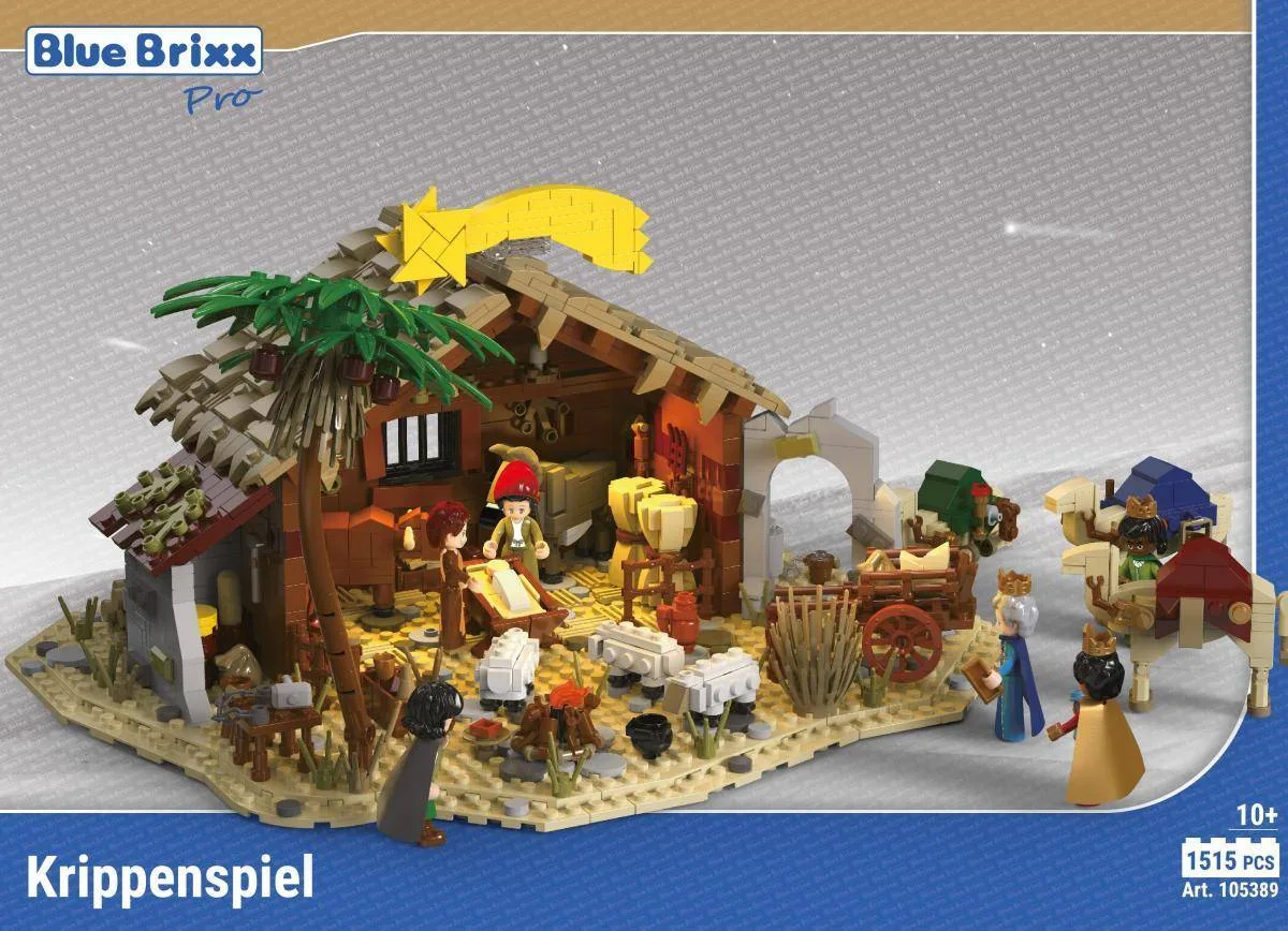 BlueBrixx Crèche de Noël (BB-105389) - prix | Brick Broker
