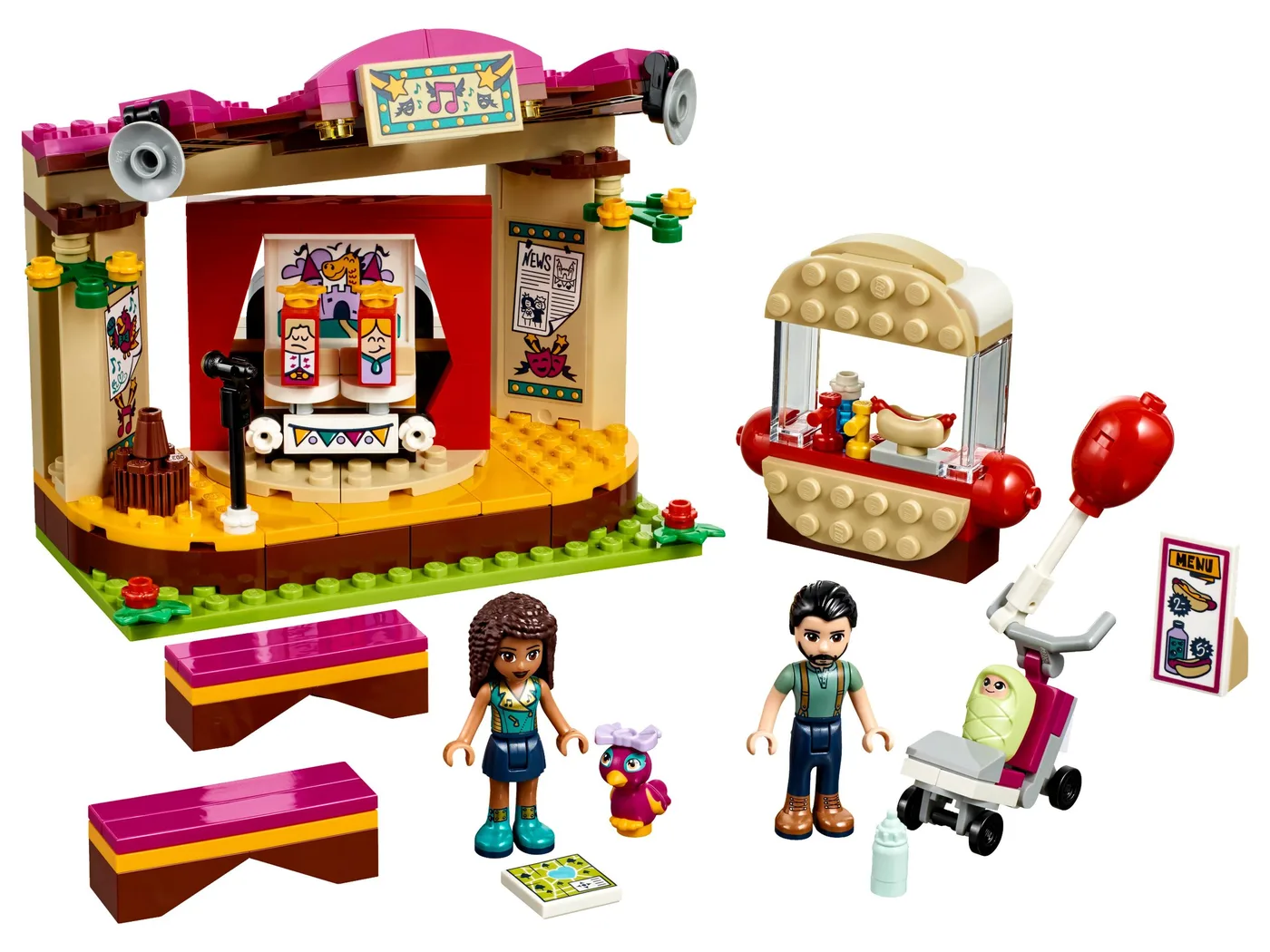 LEGO 41334 Spectacle d'Andrea au Parc - prix | Brick Broker