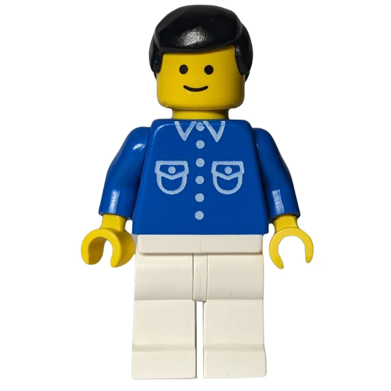 Blue Torso, White Legs, Black Hair — dans quels sets LEGO ? (fig-010378) | Brick Broker