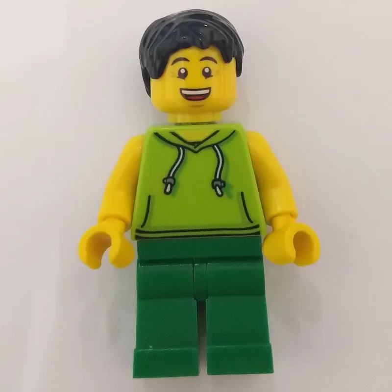 Lime Torso, Green Legs, Black Hair — dans quels sets LEGO ? (fig-007665) | Brick Broker