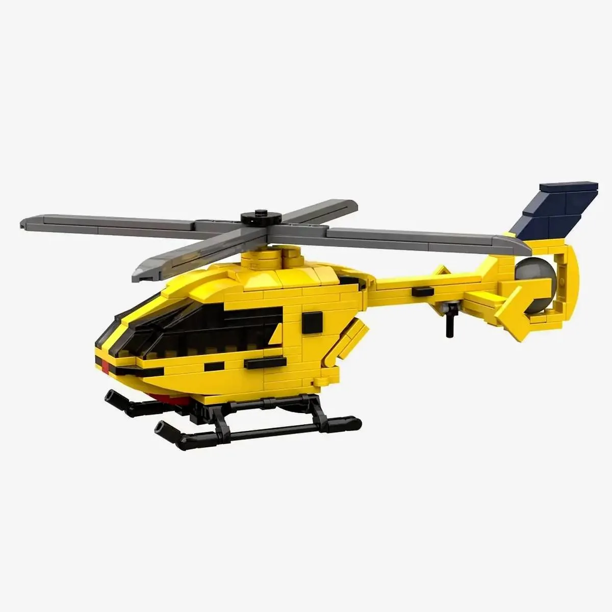 BlueBrixx Hélicoptère de secours jaune (BB-104847) - prix | Brick Broker