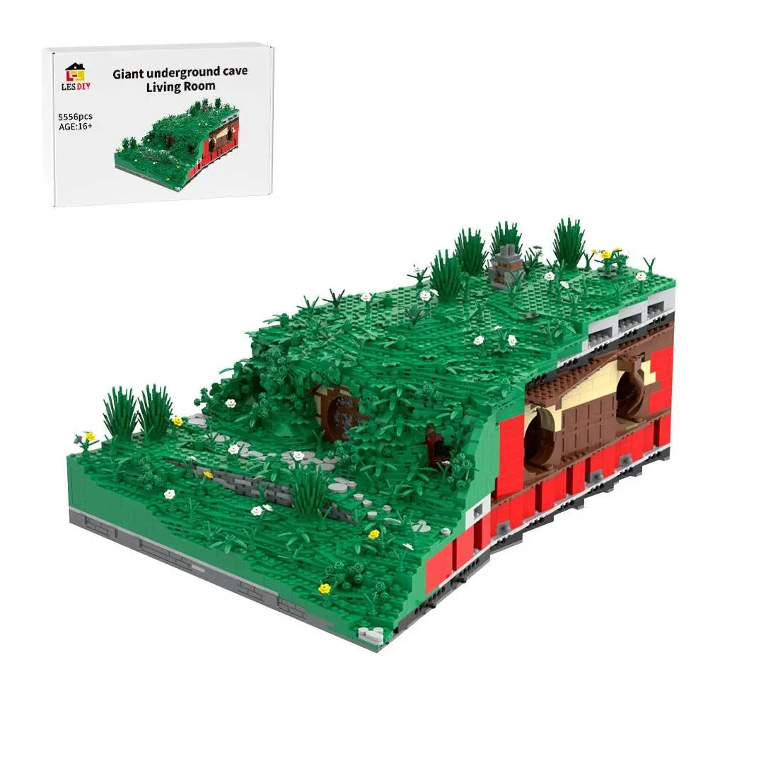 LesDiy Section modulaire de caverne médiévale 4 - Salon (LESDIY-3684854) - prix | Brick Broker