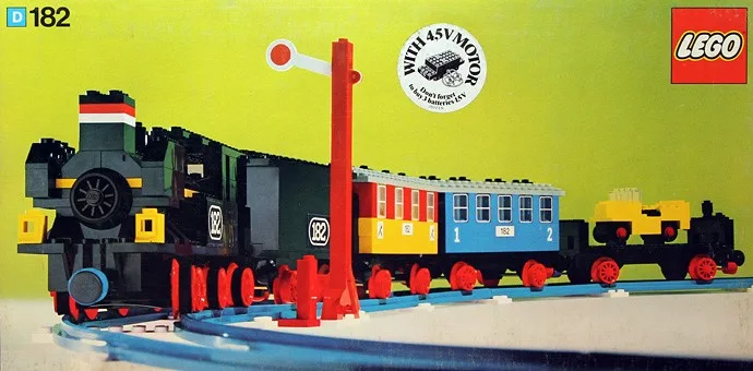 LEGO 182 Set de Train avec Signal - prix | Brick Broker