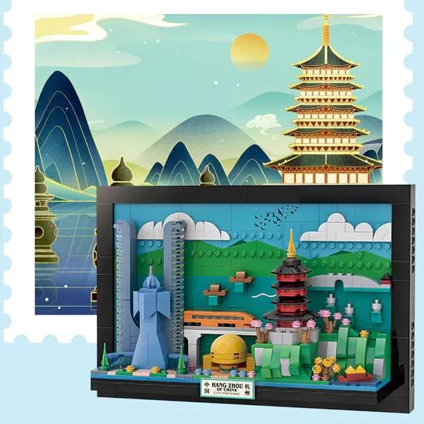 Wange Carte postale de Hangzhou (WAN-4924) - prix | Brick Broker