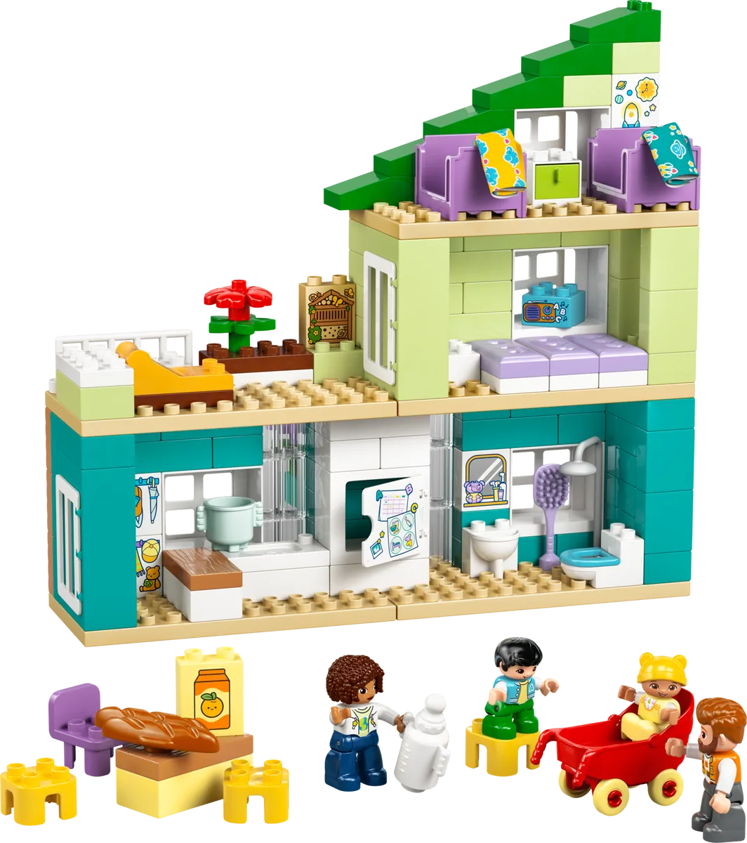 LEGO 10470 Maison Familiale Moderne 3 en 1 avec Figurines - prix | Brick Broker
