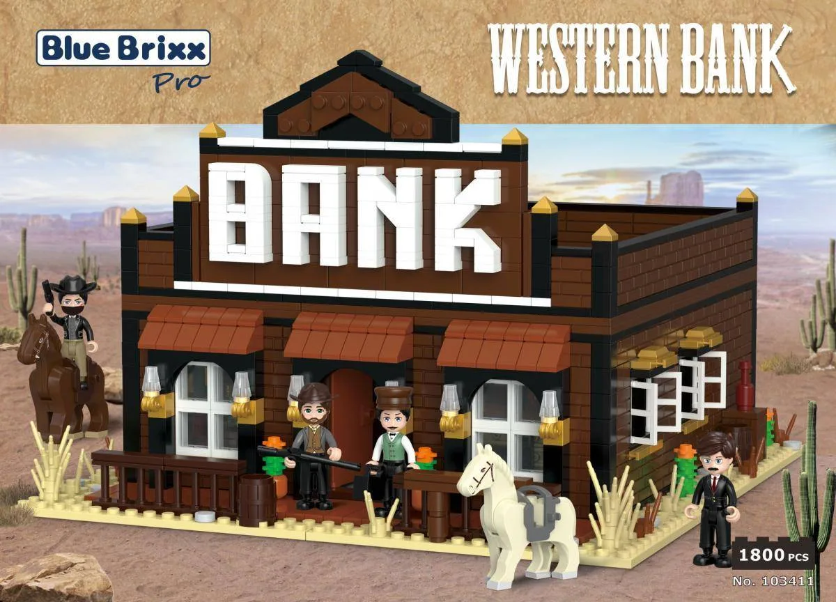 BlueBrixx Banque du Far West (BB-103411) - prix | Brick Broker