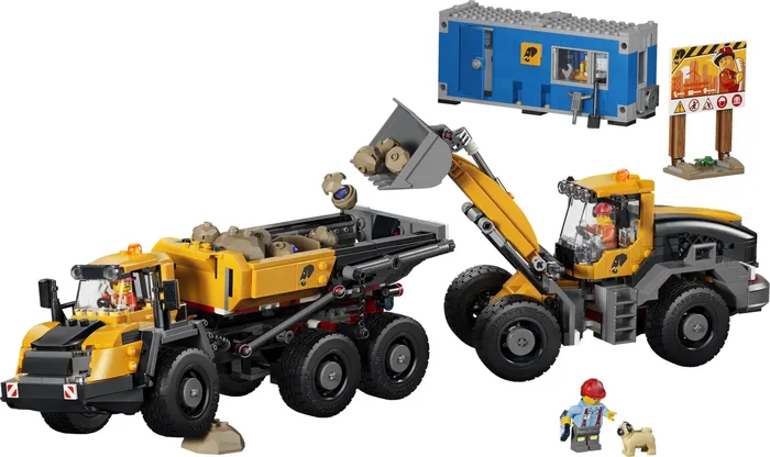 LEGO 60494 Camion benne & Chargeuse sur pneus - prix | Brick Broker