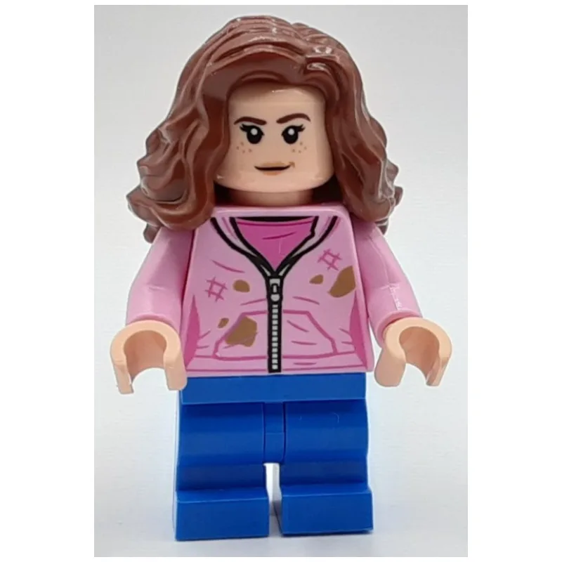 Hermione Granger, Bright Pink Hoodie over Dar… — minifigurine LEGO | Brick Broker