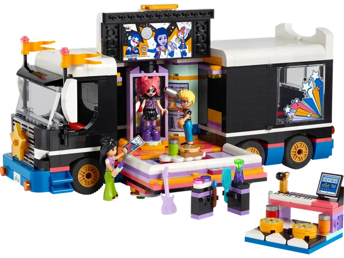 LEGO 42619 Bus de Tournée de Pop Star - prix | Brick Broker