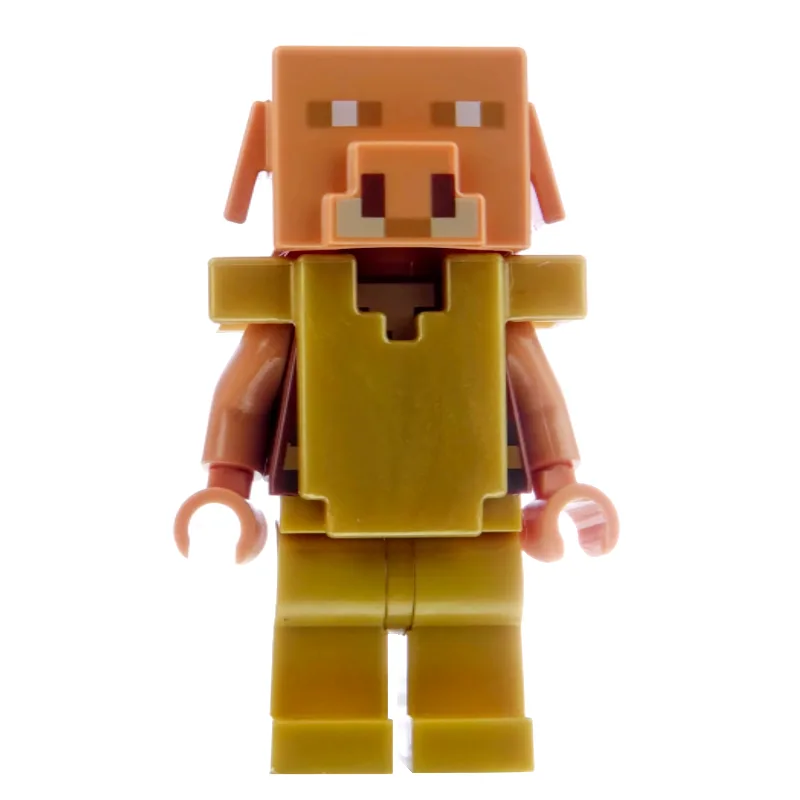 Piglin, Armor, Pearl Gold Legs — dans quels sets LEGO ? (fig-011128) | Brick Broker