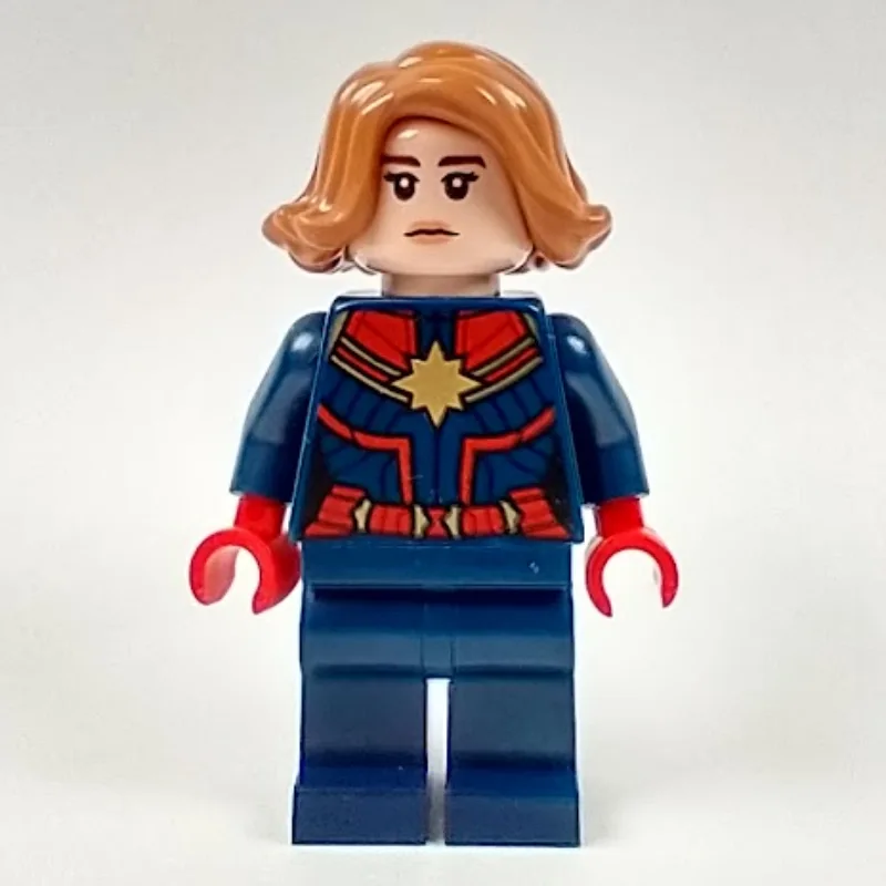 Captain Marvel with Medium Nougat Hair — dans quels sets LEGO ? (fig-005573) | Brick Broker