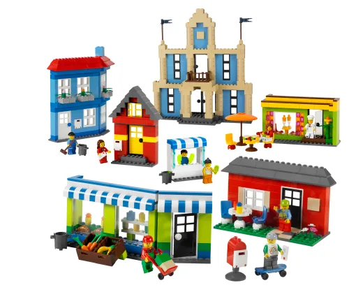 LEGO 9311 Ensemble de bâtiments urbains - prix | Brick Broker