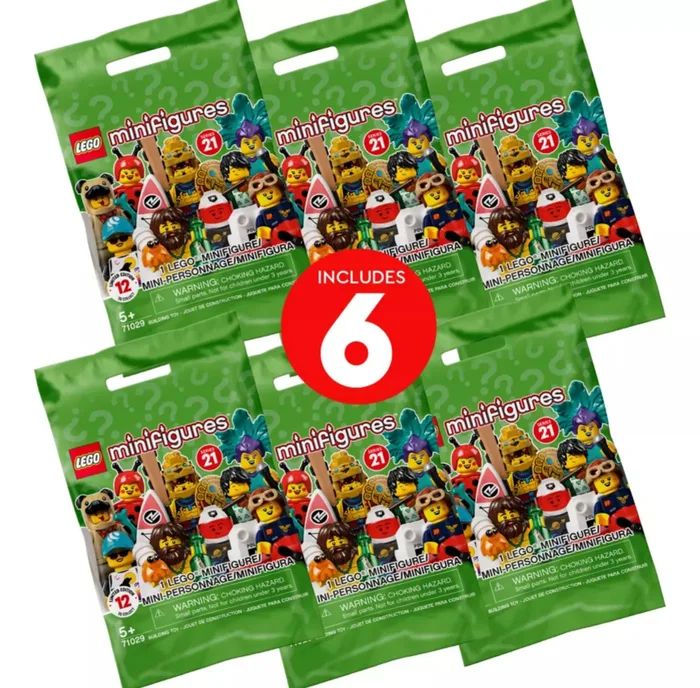 LEGO 66657 Série 21 - Pack de 6 - prix et où acheter | Brick Broker