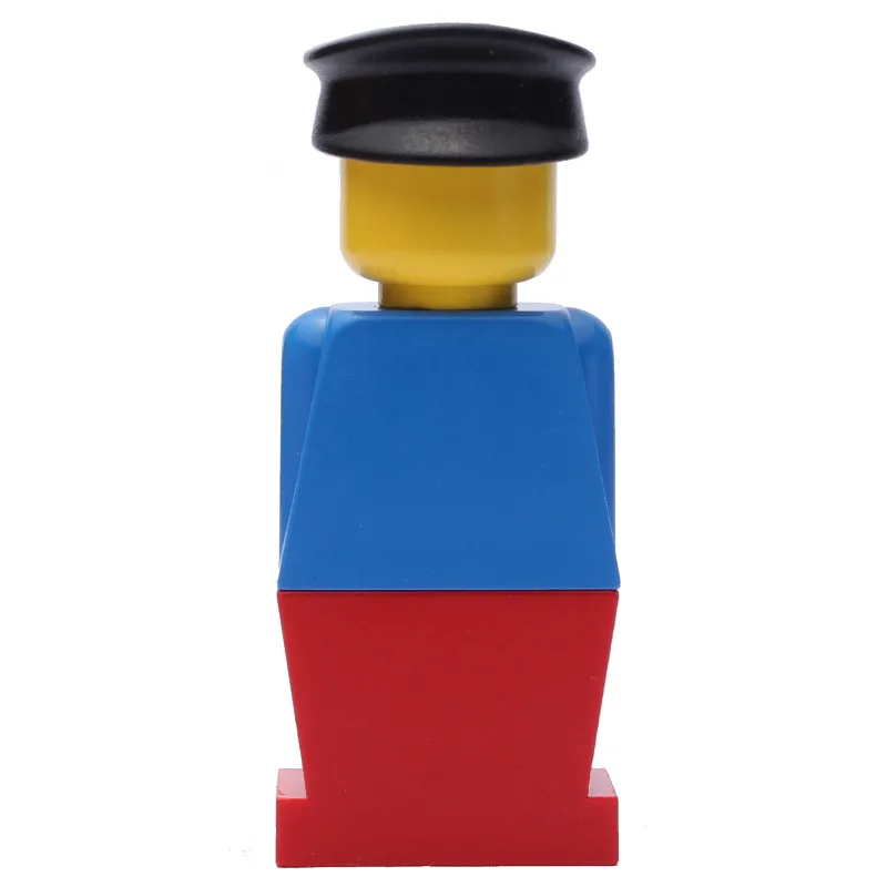 LEGOLAND Blue Torso, Red Legs, Black Hat — minifigurine LEGO | Brick Broker