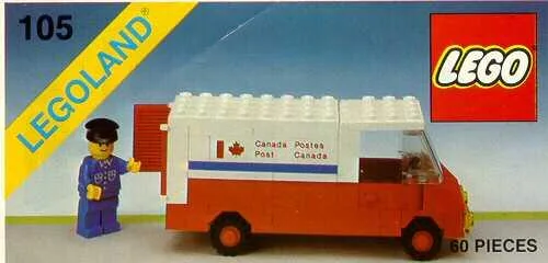 LEGO 105 Camion Postes Canada - prix et où acheter | Brick Broker