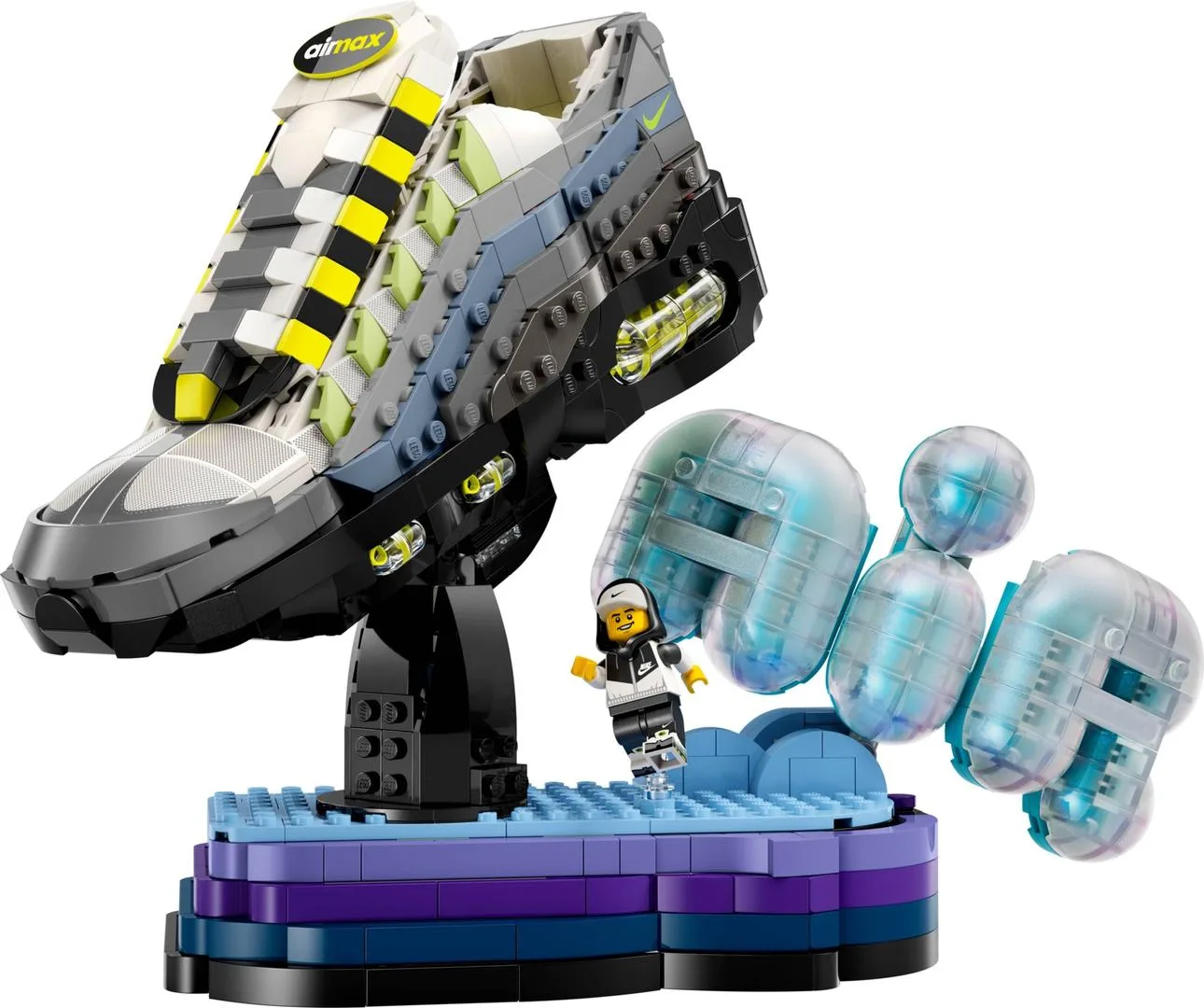 LEGO 43025 Nike Air Max 95 1 213 pièces, recommandé 12+ 99$ - prix | Brick Broker