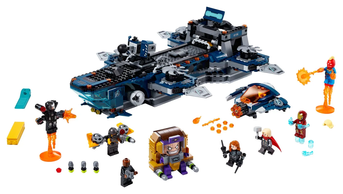 LEGO 76153 L'Héliporteur des Avengers - prix | Brick Broker