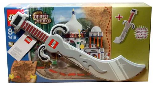 LEGO 7418 Palais du scorpion et cimeterre en mousse - prix | Brick Broker