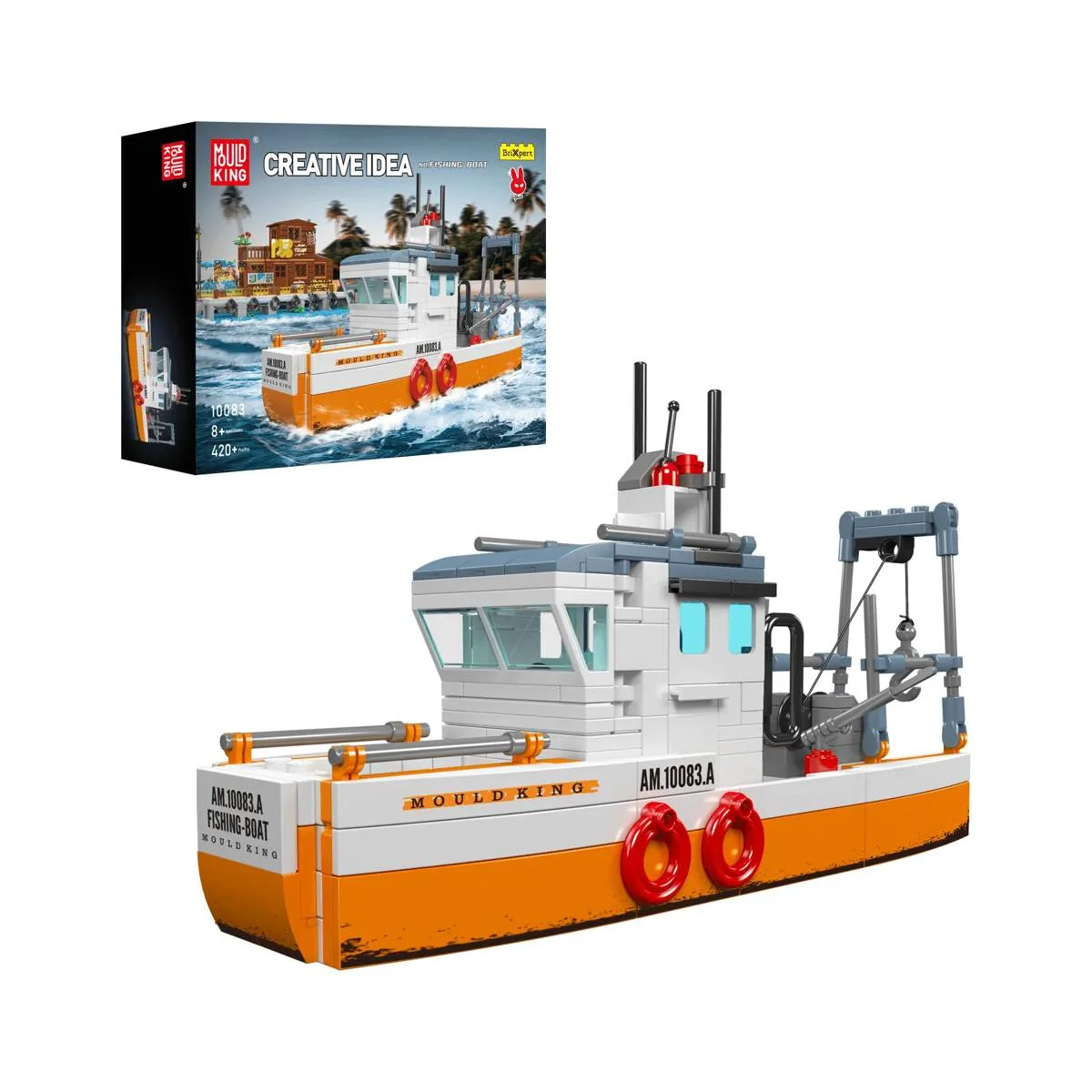 Mould King Bateau de pêche (MOU-10083) - prix | Brick Broker