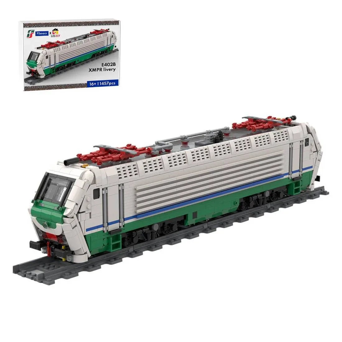 LesDiy Locomotive des chemins de fer italiens (LESDIY-3668481) - prix | Brick Broker
