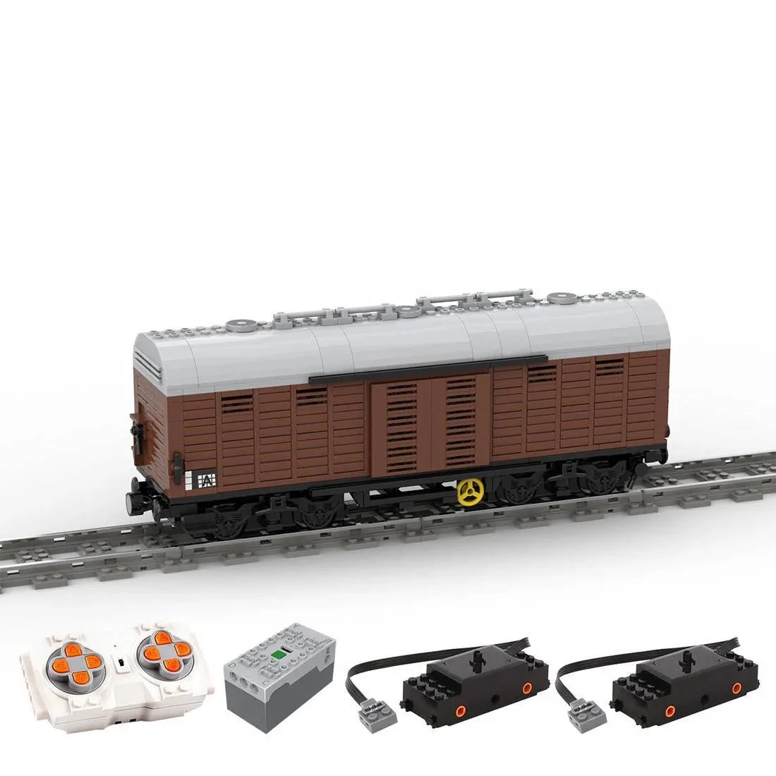 LesDiy Wagon Fantôme à 4 essieux (LESDIY-3499502) - prix | Brick Broker