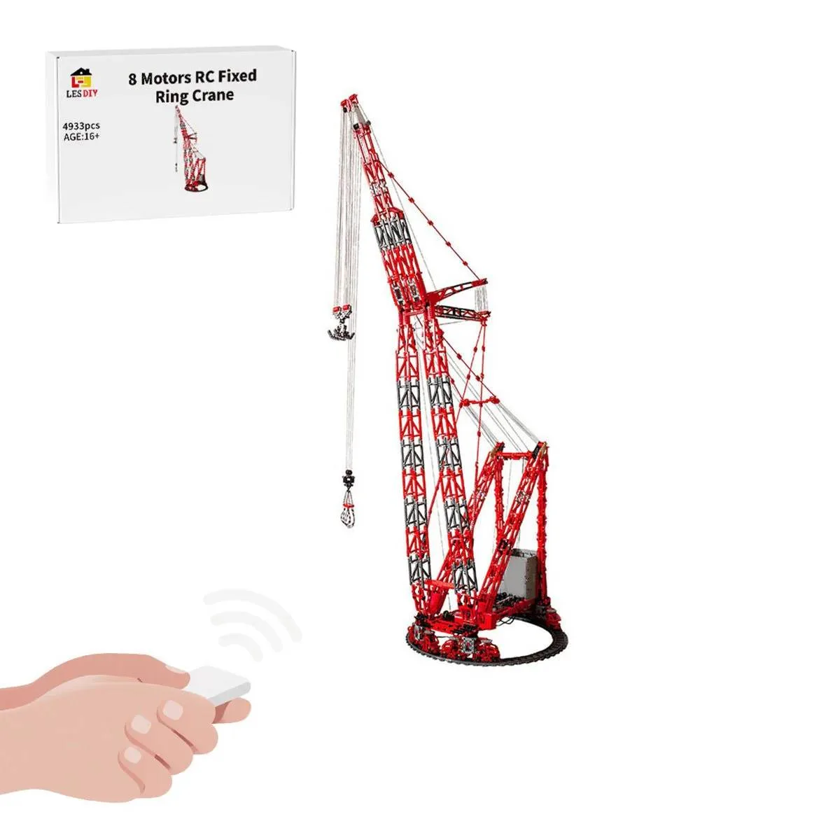 LesDiy Technic Grue sur anneau Mammoet PTC-200-DS SSL (LESDIY-3244038) - prix | Brick Broker