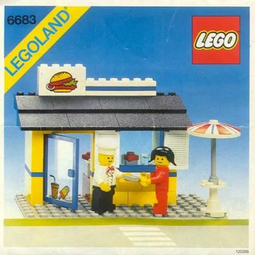 LEGO 6683 Stand de burgers - prix et où acheter | Brick Broker