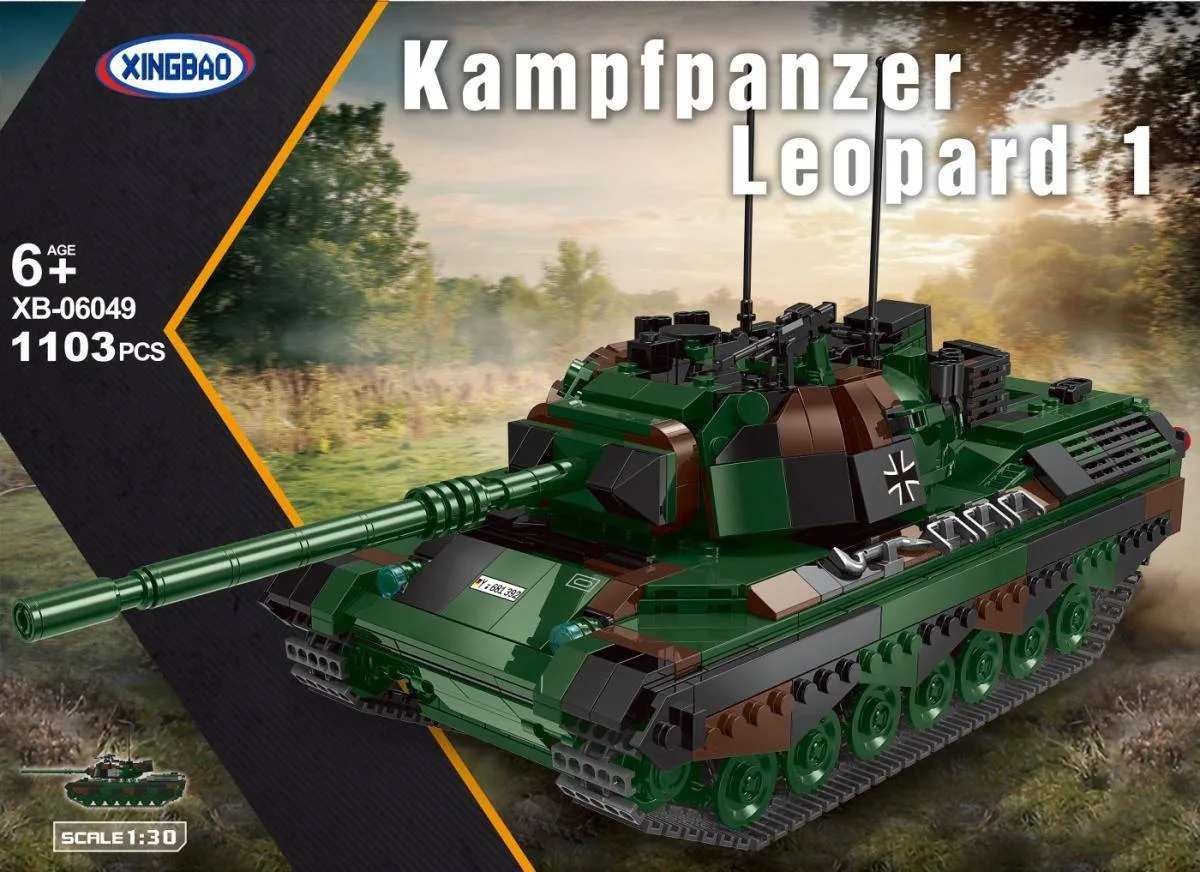 Xingbao Char de combat Leopard 1 (XB-06049) - prix | Brick Broker