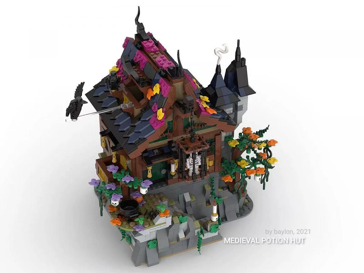 Mork Cabane de potions médiévale (MOR-033011) - prix | Brick Broker
