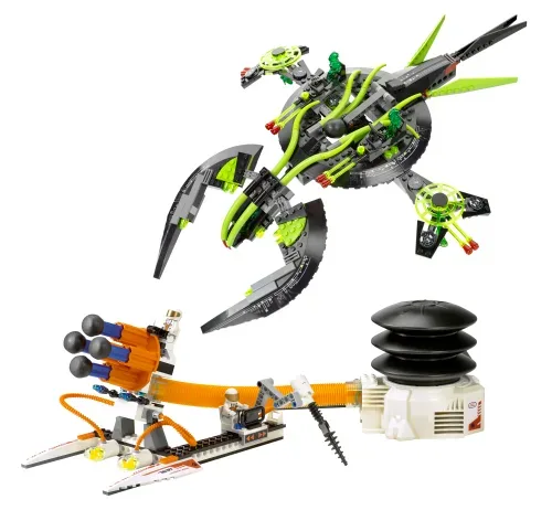 LEGO 7691 Assaut du vaisseau-mère alien ETX - prix | Brick Broker