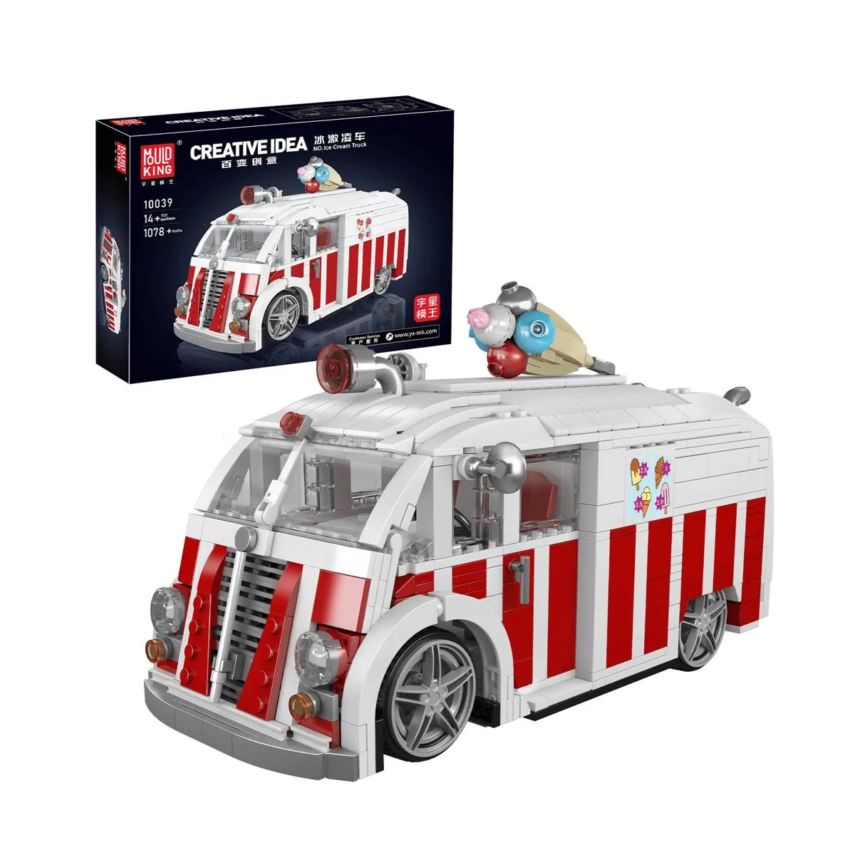 Mould King Camion de glaces (MOU-10039) - prix | Brick Broker