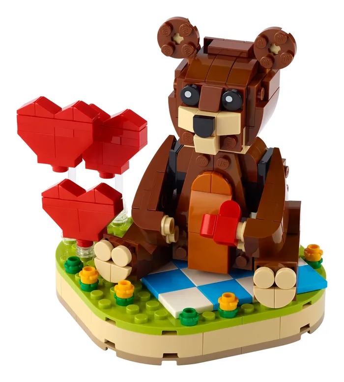 LEGO 40462 Ours brun de la Saint-Valentin - prix | Brick Broker