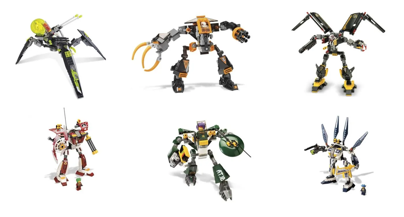 LEGO Humains contre Robots : Collection de Machines de Combat (K8102-1) - prix | Brick Broker