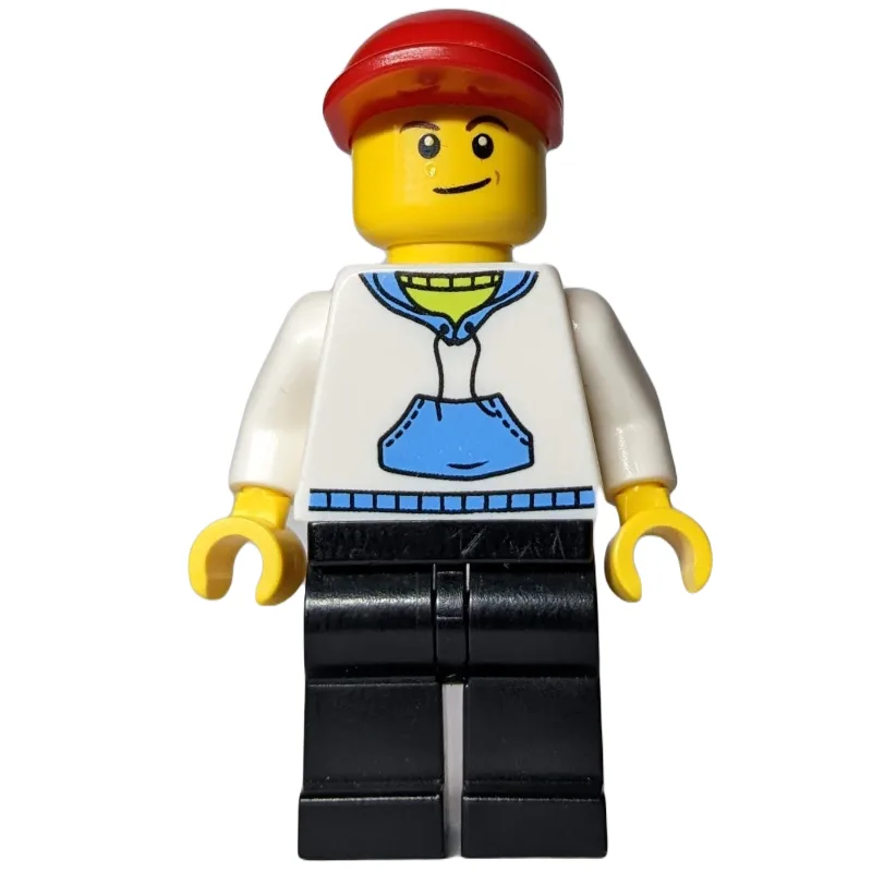 White Torso, Black Legs, Red Cap — dans quels sets LEGO ? (fig-009260) | Brick Broker